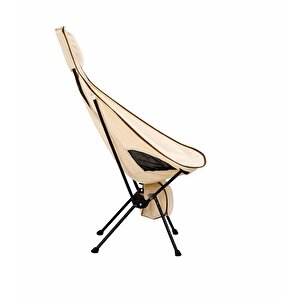 Airnest Ultra Katlanır Kamp Sandalyesi Krem