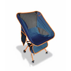 Foldmesh Mini Kompakt Katlanır Sandalye Lacivert