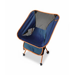 Foldmesh Mini Kompakt Katlanır Sandalye Lacivert