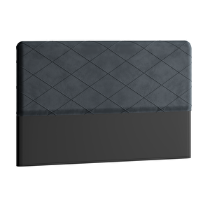 Başlık Kılıfı , Mimoza Yatak Başlık Kılıfı Antrasit 140x60 cm