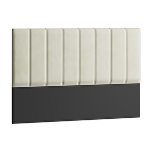 Başlık Kılıfı, Lavinya Yatak Başlık Kılıfı Krem 140x60 cm