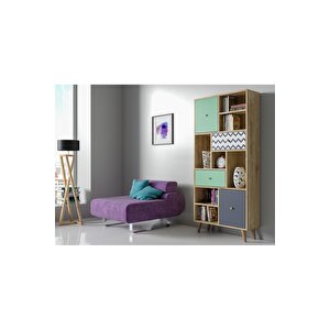 Hunerika Serafina Kitaplık-renkli-minifiks Bağlantı