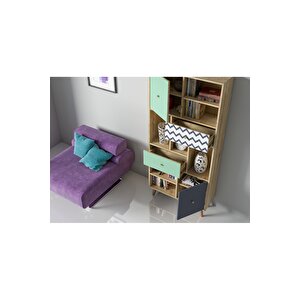 Hunerika Serafina Kitaplık-renkli-minifiks Bağlantı