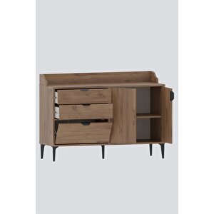 Harmony Maxi 2 Çekmeceli 3 Kapaklı Kahve Köşesi