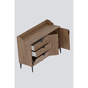 Harmony Maxi 2 Çekmeceli 3 Kapaklı Kahve Köşesi