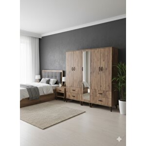 Safa 5 Kapaklı Dolap Gardırop Montaj Dahil Ç - M2