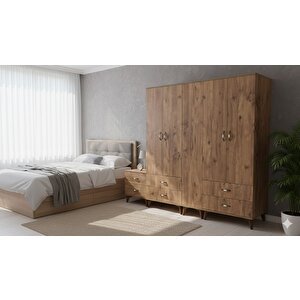 Odin 6 Kapaklı Dolap Gardırop Montaj Dahil Ç - M1