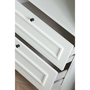 Mira 4 Kapaklı 2 Çekmeceli Dolap H:210 Cm