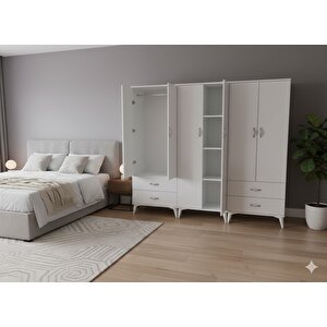 Odin 6 Kapaklı Dolap Gardırop Montaj Dahil Byz - M3