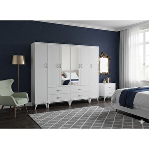 Odin 6 Kapaklı Dolap Gardırop Montaj Dahil Byz - M2