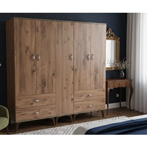 Safa 5 Kapaklı Dolap Gardırop Montaj Dahil Ç - M1