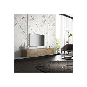 Hunerika Huneria 3 Kapaklı Tv Ünitesi-atlantik Çam-minifiks Bağlantılı