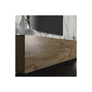 Hunerika Huneria 3 Kapaklı Tv Ünitesi-atlantik Çam-minifiks Bağlantılı