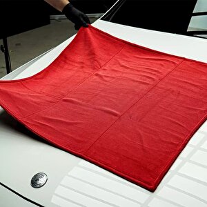 Klin Drying Duo Evo Çift Taraflı Mikro Kurulama Havlusu (kırmızı) 1100 Gsm - 80x75 Cm