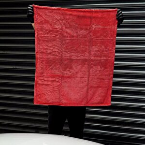 Klin Drying Duo Evo Çift Taraflı Mikro Kurulama Havlusu (kırmızı) 1100 Gsm - 80x75 Cm