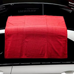Klin Drying Duo Evo Çift Taraflı Mikro Kurulama Havlusu (kırmızı) 1100 Gsm - 80x75 Cm