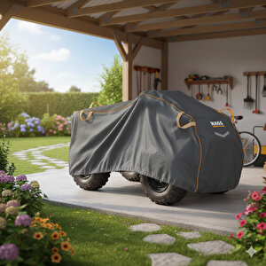 Haegs Atv Brandası, Atv Koruma Kılıfı, Örtüsü Su Geçirmez Dış Mekan Ağır Hizmet Tipi, 4 Mevsim (xl-210-120-115cm) - Gri