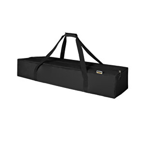 Haegs Taşıma Çantası, İnce Uzun Çok Amaçlı Kamp Sandalyesi, Tripod Çantası, Fermuarlı Dayanıklı 25l (90 X 17 X 17 Cm) Siyah