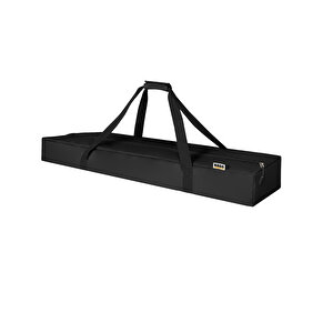 Haegs Taşıma Çantası, Çok Amaçlı Küçük Alet Çantası, Fermuarlı Dayanıklı 20l (80 X 25 X 10 Cm) Siyah