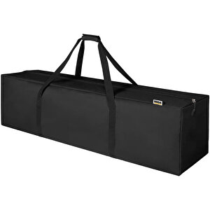 Haegs Taşıma Çantası, Uzun Geniş Çok Amaçlı Fermuarlı Dayanıklı Seyahat Hurç, Valiz, 330l (150 X 43 X 52 Cm) - Siyah