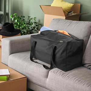 Haegs Taşıma Çantası, Uzun Dar Yüksek Çok Amaçlı Fermuarlı Dayanıklı Seyahat Spor Hurç, Valiz, 145l (125 X 28 X 42 Cm) - Siyah