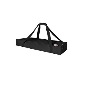 Haegs Taşıma Çantası, Çok Amaçlı Küçük Alet Çantası, Fermuarlı Dayanıklı 12l (50 X 15 X 10 Cm) Siyah