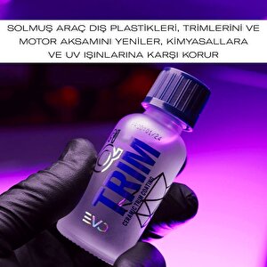 Gyeon Q² Trim Evo Plastik Koruyucu Ve Solmuş Plastik Yenileyici Seramik Kaplama 30 Ml