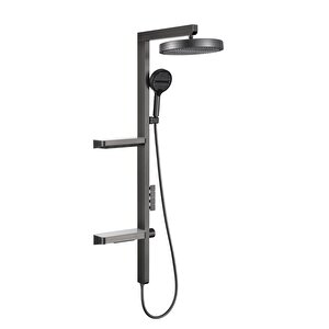 Premium Seri Pirinç Gövde Fonksiyonel Duş Sistemi Paslanmaz Yağmurlama Piyano Duş Seti