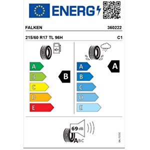 215/60 R17 Tl 96h Sincera Sn110 Ecorun (oem) Oto Yaz Lastiği (üretim Tarihi:2025)
