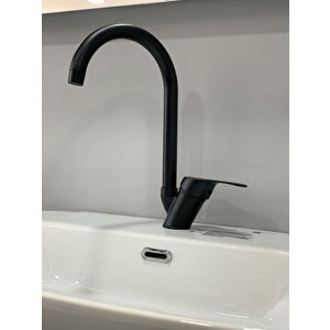 Siyah Batarya Seti Sürgülü Duş Seti Kare