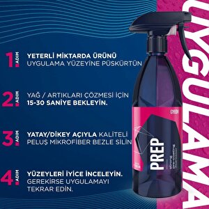 Gyeon Q²m Prep Seramik Ppf Folyo Kaplama Öncesi Yüzey Hazırlayıcı Ve Temizleyici 1000 Ml