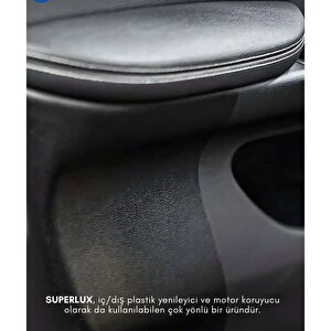 Fra-ber Superlux Suya Dayanıklı Lastik Parlatıcı Dış İç Plastik Trim Koruyucu Yenileyici 900 Ml