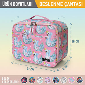 Haegs Çocuk Beslenme Çantası, I, Kreş Ve Okul İçin Küçük Öğrenci Öğle Yemeği Kutusu - Swan