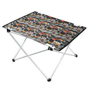 Haegs Ultralight Katlanır Kamp Masası,kompakt Roll Up Outdoor Kamp Masası Medium - Adventure