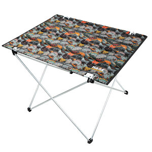 Haegs Ultralight Katlanır Kamp Masası,kompakt Roll Up Outdoor Kamp Masası Large - Adventure