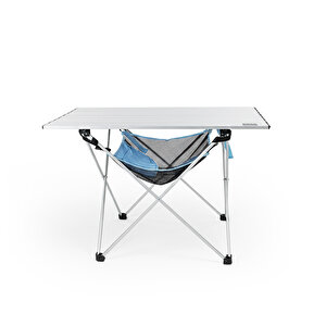 Haegs Masa Altı Saklama Filesi, Kamp Piknik Outdoor Için  Organizer Kese Hurç File - S- 35x35 Cm - Mavi