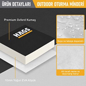 Haegs Outdoor Oturma Minderi, Kamp Matıtermal Oturma Minderi - Swan
