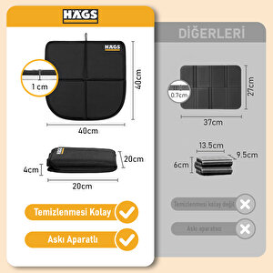 Haegs Outdoor Oturma Minderi, Kamp Matıtermal Oturma Minderi - Açık Mavi