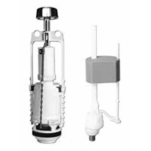 Serel Etna Duvara Sıfır Klozet + Rezervuar + İç Takım + Anemon Pp Yavaş Kapanan Kapak 4'lü Set