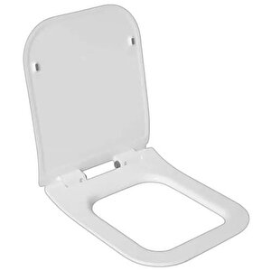 Nita Köşeli Kanalsız Duvara Sıfır Klozet + Rezervuar + İç Takım + Zenith Slim Yavaş Kapanan Kapak 4'lü Set