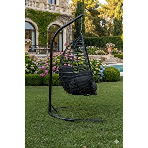 Liv Concept Oscar Lüks Rattan Bahçe Ve Balkon Salıncağı