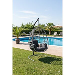 Lüx Bohem Örgü Bahçe Ve Balkon Salıncağı