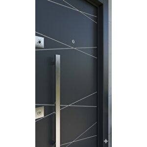 Liv Aksesuar Modern Antrasit Villa Çelik Kapı