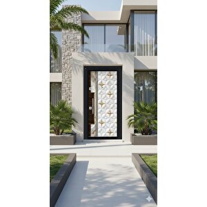Premium Stella 3d Desenli Villa Dış Cephe Çelik Kapı