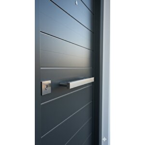 Antrasit Modern Villa Giriş Kapısı
