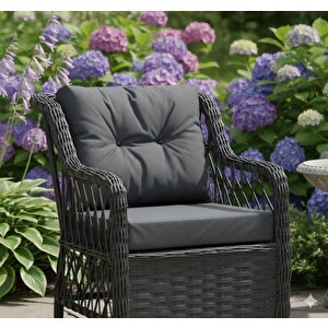 El Örmesi Hakiki Rattan Bahçe Ve Balkon Koltuğu