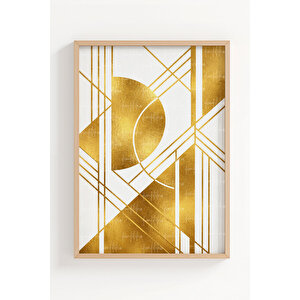 Golden Hour 3’lü Ahşap Çerçeveli Tablo Seti 21x30 cm