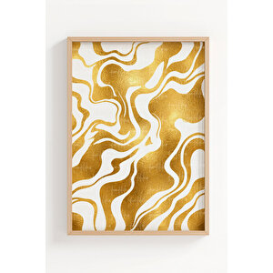 Golden Hour 3’lü Ahşap Çerçeveli Tablo Seti 21x30 cm