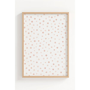 Pastel Minimal Soyut Desenler 3’lü Ahşap Çerçeveli Tablo Seti - Modern Duvar Dekoru