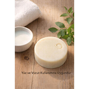 Keçi Sütlü El Yapımı Doğal Oval Sabun - 100 Gr